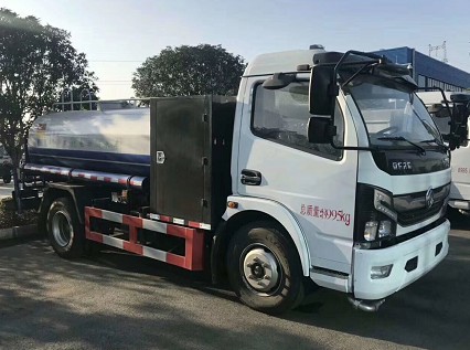 新能源小型灑水車_東風凱普特5方純電動小型灑水車