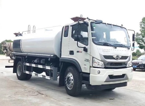 12方灑水車圖片_國六12方福田瑞沃ES3綠化灑水車廠家價格